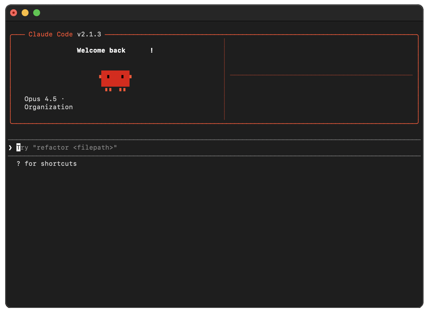 Terminal interface